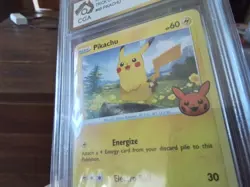 Pokemon vmax gold secret graded art sr 049/203 pikachu halloween gx ex Card b14 - Image 4