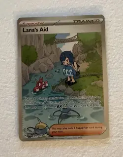 Lana's Aid Sv06 Trainer Twilight Masquerade, Pokemon TCG Card 219/167 - Image 1