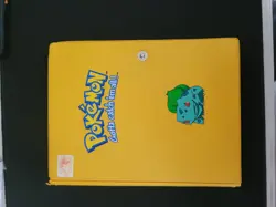 Pokemon TCG Vintage 1999 Bulbasaur Binder Yellow Album Snap 30 Page Card Holder - Image 3