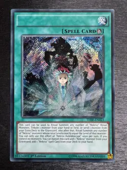 YuGiOh! Nekroz Kaleidoscope THSF - Error Misprint No Name No Imprint 1st Ed NM - Image 2