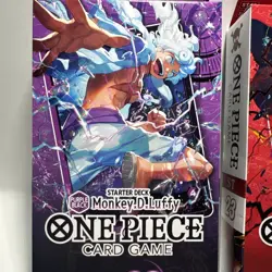 Lot 2 New One Piece Card Game ST-23 ST-26 Starter Deck Red N Purple Black - Image 2