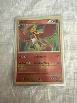 Ho-Oh Holo Rare 9/95 LP Swirl Call of Legends Pokemon Card - Image 1