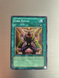 YuGiOh Zera Ritual PP01-EN010 Unlimited Super Rare LP - Image 1