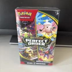 🧩 PERFECT ORDER Booster Bundle Box New Factory Sealed Pokemon Cards TCG 6 Packs - Image 1