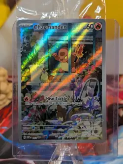 Pokemon TCG Charmander Obsidian Flames #044 Black Star Promo Card, Sealed - Image 1