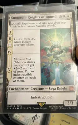 Summon: Knights of Round Final Fantasy Regular 0036 MTG T126 - Image 1