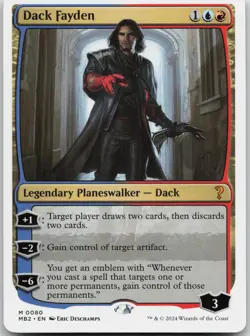 Dack Fayden (White Border) Mystery Booster 2 80 NM M - Image 1
