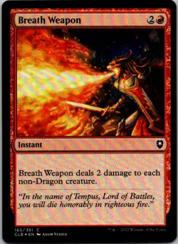 Breath Weapon C Commander Legends: Battle for Baldur's Gate Foil 165 NM - Image 1