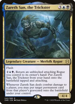 MTG Zareth San, the Trickster Zendikar Rising 242/280 Regular Rare - Image 1