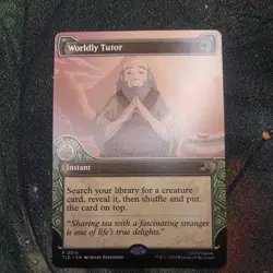 MTG Worldly Tutor (314/319) Avatar The Last Airbender Eternal LP - Image 1