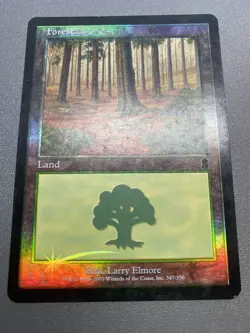 Forest 1993-2001 Foil 347/350 MAGIC THE GATHERING HP - Image 1