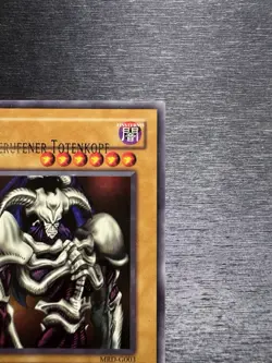 YuGiOh! Summoned Skull MRD-G003 - Error Misprint Name Shift NM German - Image 5