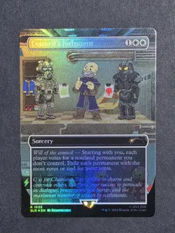 Council's Judgment (Rainbow Foil) Foil 1635 R Secret Lair Drop Series Near Mint - Image 1