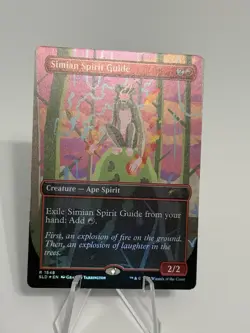 Wizards of the Coast Simian Spirit Guide Secret Lair Foil Rare Creature Red - Image 1