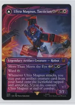Ultra Magnus Tactician // Armored Carrier Magic The Gathering Transformers #029 - Image 1