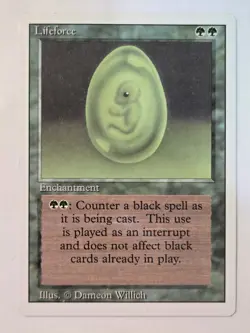 MTG Lifeforce Revised 207 Regular Uncommon LP - Image 2