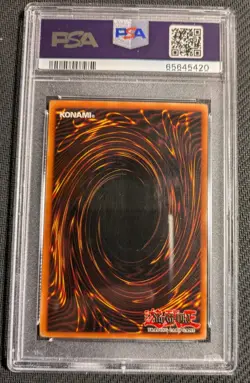 Yugioh Mystical Elf LOB-062 Unlimited Super Rare PSA 9 Mint WAVY! - Image 2