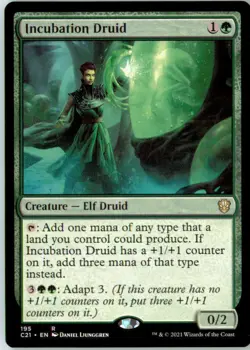 Incubation Druid 195 Rare Commander 2021 Near Mint - Image 2