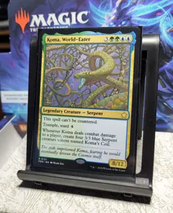 MTG Foundations Koma, World-Eater 121, NM, Regular, Pack Fresh, Ships Quickly - Image 2