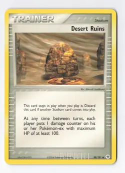 Desert Ruins 88/101 Uncommon Regular Hidden Legends Vintage Pokemon TCG Card NM - Image 1