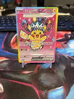 2026 Mega Evolution – Ascended Heroes Pikachu EX Holo Secret Rare SIR #277/217 - Image 1