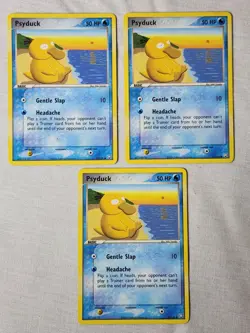Played (LP) Psyduck Non-Holo #70 Team Rocket Returns Pokemon TCG - Image 1