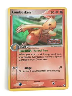 Pokemon: Combusken 29/108 Reverse Holo Uncommon. EX Power Keepers. Stamped. LP - Image 1