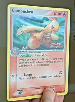 Pokemon: Combusken 29/108 Reverse Holo Uncommon. EX Power Keepers. Stamped. LP - Image 5