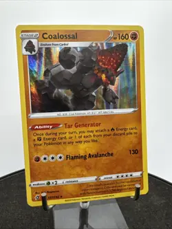 Coalossal - 107/192 - Holo - Rebel Clash - Pokemon - Near Mint/ Mint - Image 4