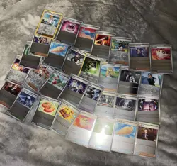 Massive 30+ Card Lot Of Holo/Reverse Holo Trainer/Support Pokemon Cards!! - Image 1
