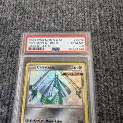 Celesteela SV32/SV94 Hidden Fates Shiny Vault Holo Pokemon 2019 PSA 10 Gem Mint - Image 2