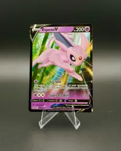 Espeon V Promo SWSD 201 Sword & Shield NM Pokemon Card - Image 1