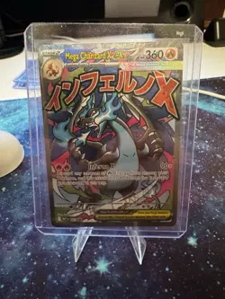 Mega Charizard X ex 023 Mega Evolution Promo Holo Pokemon - NM - Image 1
