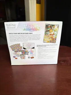 Pokemon TCG Prismatic Evolutions Elite Trainer Box Scarlet & Violet New Sealed - Image 2