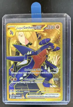 2025 Pokemon Destined Rivals Cynthia's Garchomp ex #241/182 - Image 1