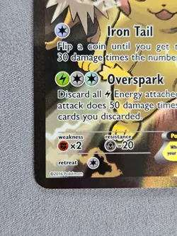 Pikachu EX XY124 Pokemon Black Star Promo - Image 4