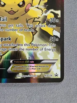 Pikachu EX XY124 Pokemon Black Star Promo - Image 5