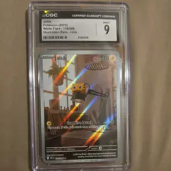 POKEMON TCG JOLTIK 116/086 WHITE FLARE ILLUSTRATION RARE HOLO CGC 9 ENGLISH - Image 1