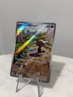 Pokemon Paldean Wooper Me02: Phantasmal Flames Holo 102/094 Illustration Rare - Image 2