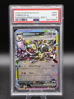 Pokemon TCG Umbreon ex 060/131 Prize Pack SER 7 Promo Holo EX PSA 9 - Image 1