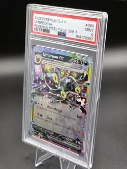 Pokemon TCG Umbreon ex 060/131 Prize Pack SER 7 Promo Holo EX PSA 9 - Image 2