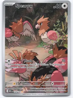 Pokemon TCG Spearow 151/132 Mega Evolution NM - Image 1