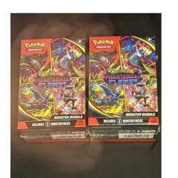 Pokemon TCG Mega Evolution Phantasmal Flames Booster Bundle 2-Box Lot English - Image 1