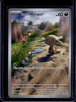 2025 Pokemon Phantasmal Flames Paldean Wooper Illustration Rare #102/094 - Image 1