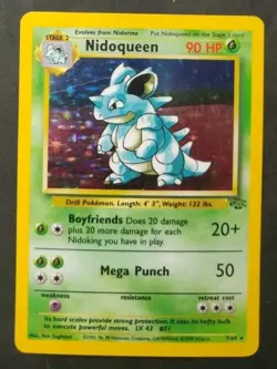 Pokemon Jungle Set Rare, Holo Nidoqueen 7/64 (English) - Image 1