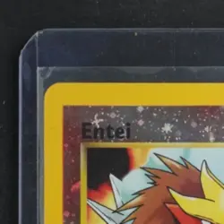 1999 POKEMON WIZARDS BLACK STAR MOVIE PROMO SPELL OF UNOWN #34 ENTEI - Image 3