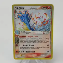 Kingdra (Delta Species) 10/110 Holon Phantoms Holo 2006 Pokemon Card Heavy Play - Image 1