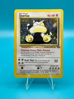 Pokemon TCG 1999 Snorlax 11/64 Jungle Set Holo Rare Vintage HP - Image 1
