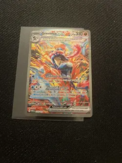 Greninja EX 214/167 Twilight Masquerade Holo Full Art Pokemon TCG - Image 2