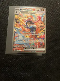 Greninja EX 214/167 Twilight Masquerade Holo Full Art Pokemon TCG - Image 3